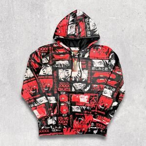 Drill Clothing Co. Tokyo Japan Anime Hoodie [Size XL]